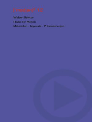 cover image of Physik der Medien